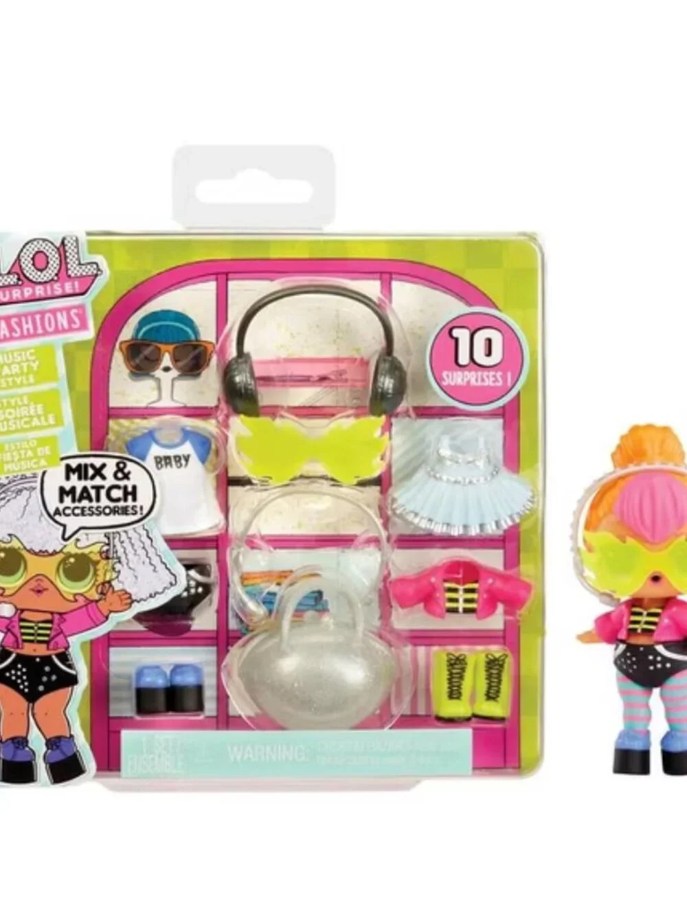 L.O.L. Surprise! Fashion Packs Doll Accessories Multicolor, 10 Pieces, Sealed
